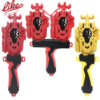 Kit Beyblade Burst Go Shoot Combo Grip Handle Com Lançador Brinquedos Para Crianças