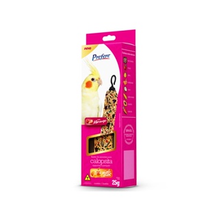 Alimento Para Calopsita Prefere Mini Bastão 25Gr MORANGO