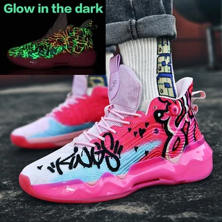 Sapatos De Basquete Masculinos Profissional De Marca Tênis Antiderrapante Casal De Topo Alto Botas De Basquetebol Masculinas Respirável