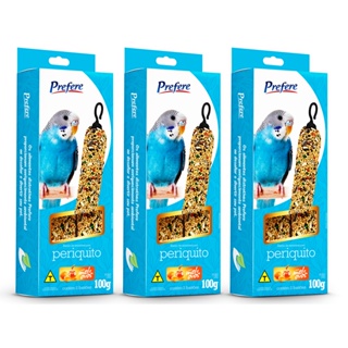 Alimento Para Periquito Prefere Bastão 100gr - 3 un