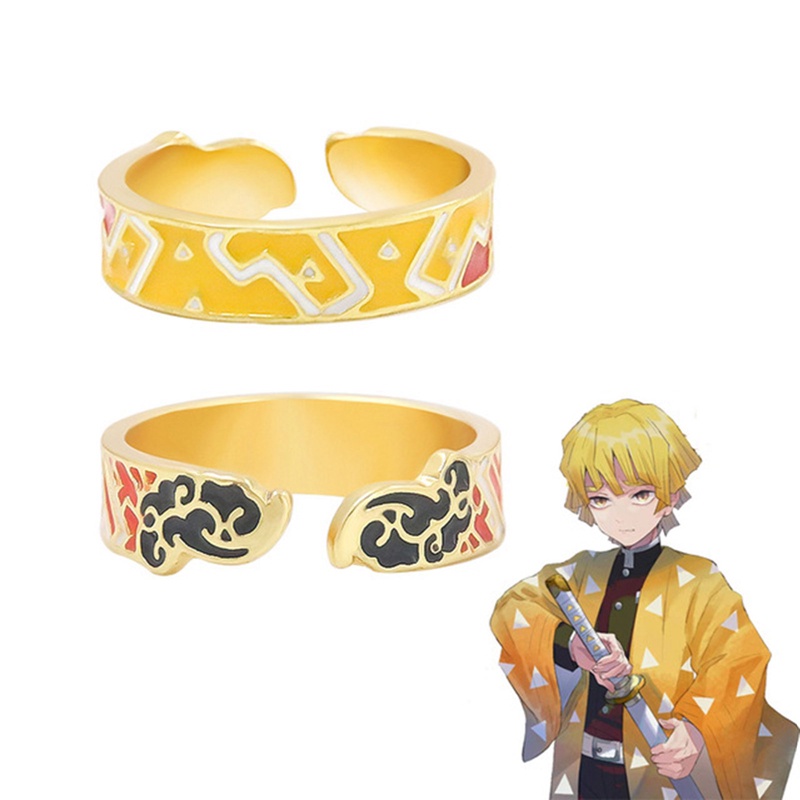 Yisam Anime Demon Slayer Cosplay Ring Kimetsu No Yaiba Tanjirou Vision ...