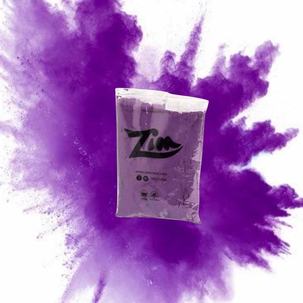 Zim Color Pó Colorido 100g 10 Cores | Shopee Brasil