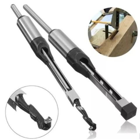 Broca De 12,7mm Para Furo Quadrado Madeira