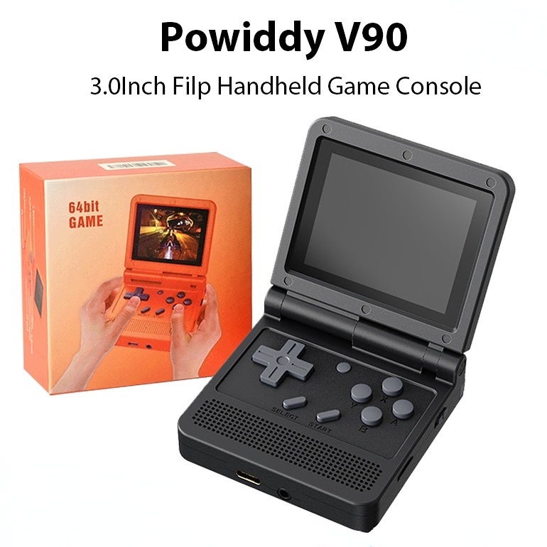 Wholesale Powkiddy console de mão para jogos, x39 4.3 polegadas