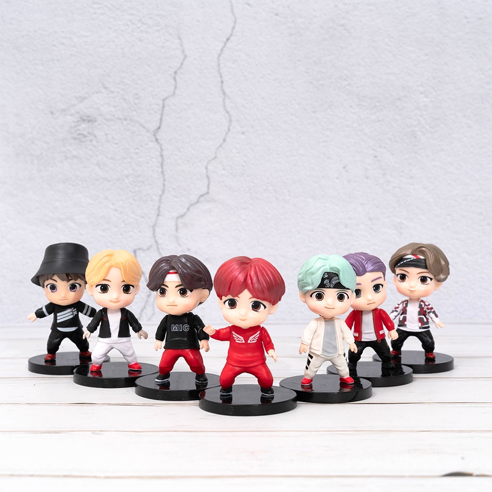 ★BTS KEYRING SET 7人 SOLO BTS Gift box for BTS Fans, 8 products: BTS Mug, Lomocards