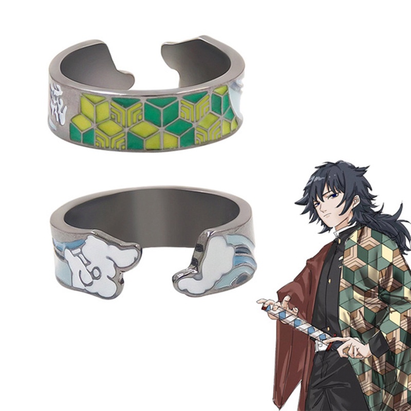 Yisam Anime Demon Slayer Cosplay Ring Kimetsu No Yaiba Tanjirou Vision ...