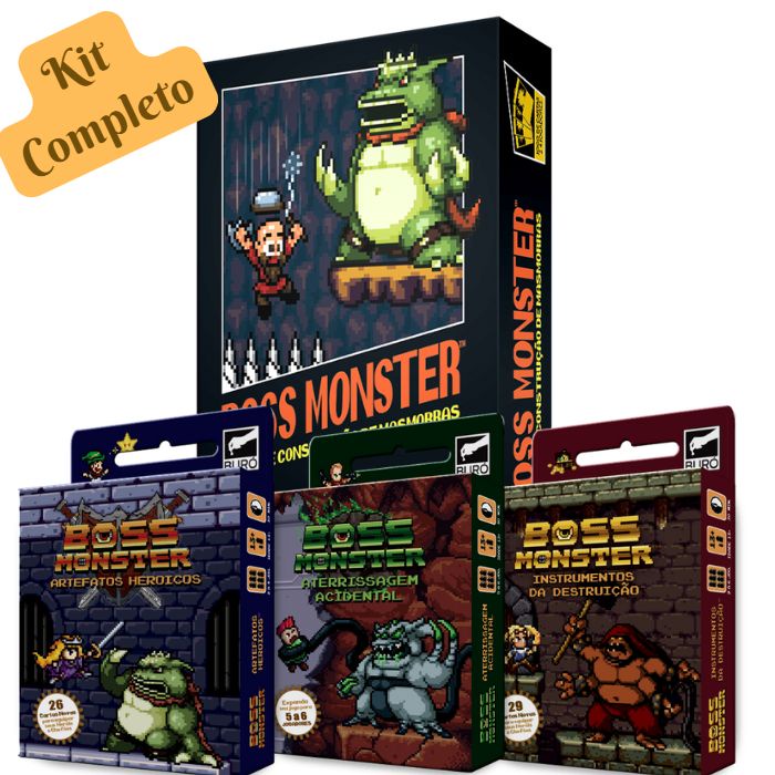 boss monster card sleeves Boss Monster Accessibility Kit – 64 Ounce Braille