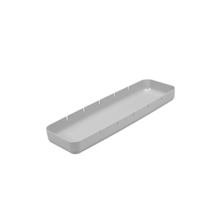 Organizador de Gavetas Maxi Coza Perfect  34 x 10,5 x 3 cm Cinza Frio