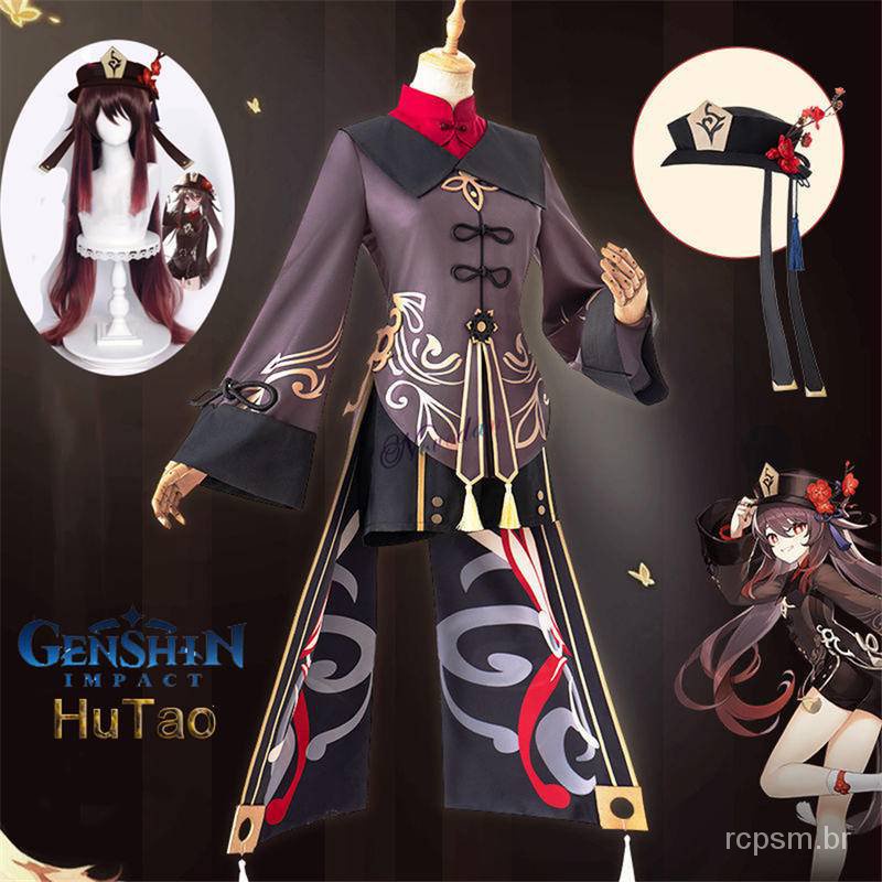 Genshin Impact Cosplay modelo, jogo cosplay fantasia rosaria vestido  Halloween anime personagem fantasia conjunto completo para mulheres