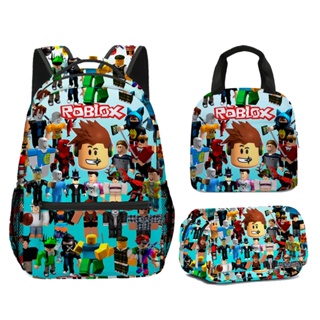 Mochila Escolar Roblox Student Anime Para Crianças De Três Peças Menino -  Escorrega o Preço