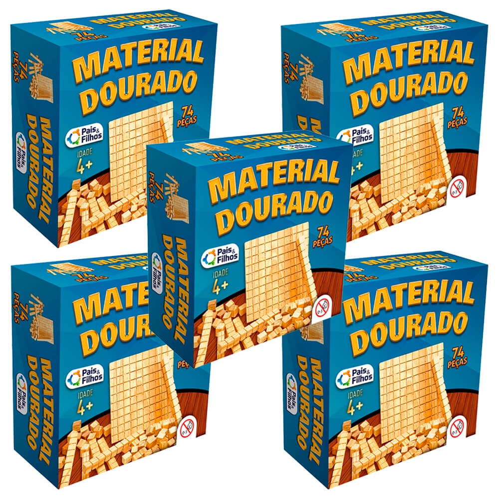 Material Dourado Click Básico - Ludopia