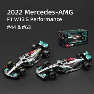 Bburago 1 : 43 2022 Mercedes-AMG W13 F1-75 MCL36 C42 RB18 F1 Fórmula Carro De Corrida Simulação Estática Diecast Modelo De Liga De
