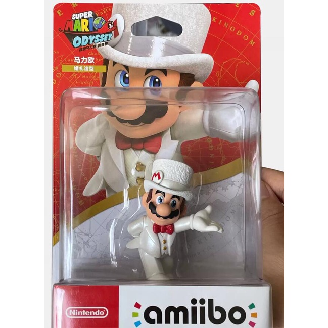 Nintendo Switch Original Super Mario Odyssey Amiibo Figurines Novo ...