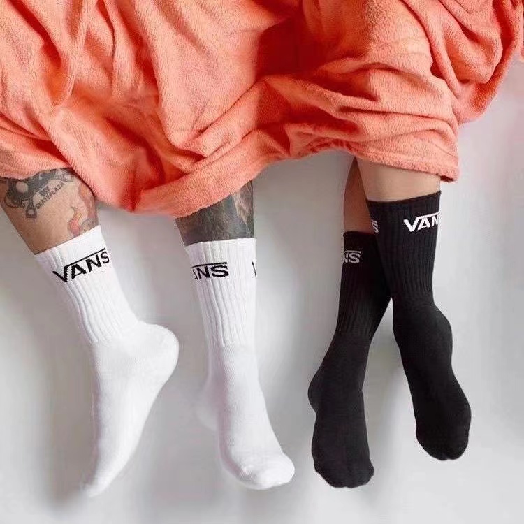 Maré Marcas Meias Vance ins Rede Vermelha Harajuku digital Estilo Faculdade Inglês Casal Homens E Mulheres