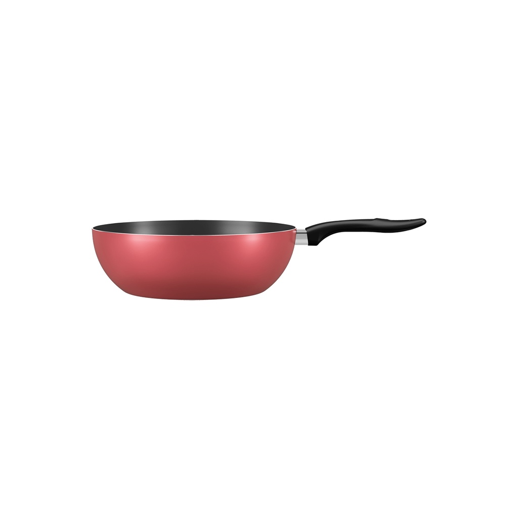 Wok Brinox Chilli Antiaderente 2,3 Litros Ø 24 cm Cereja