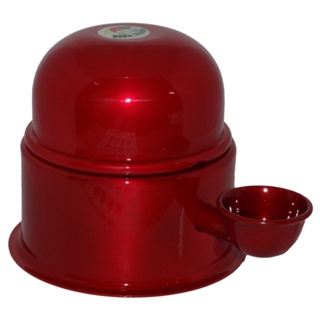 Bebedouro Alumínio Vida Mansa Vermelho - 700mL