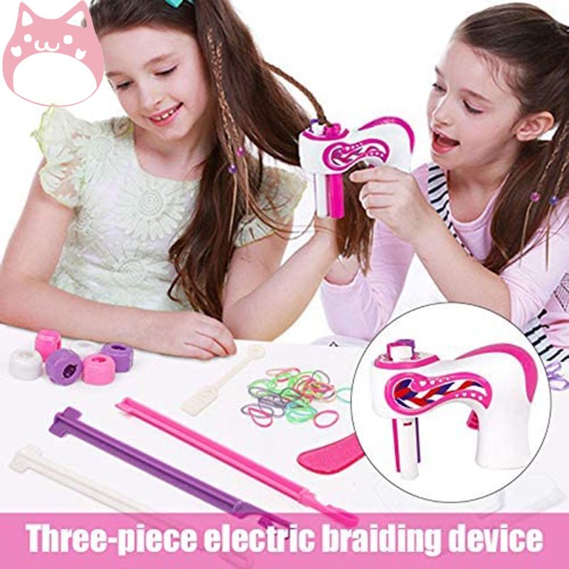 Trança De Cabelo Automático Elétrico Máquina DIY Magia Styling Meninas Mulheres Braider Elétrica Do Ferramentas HGF