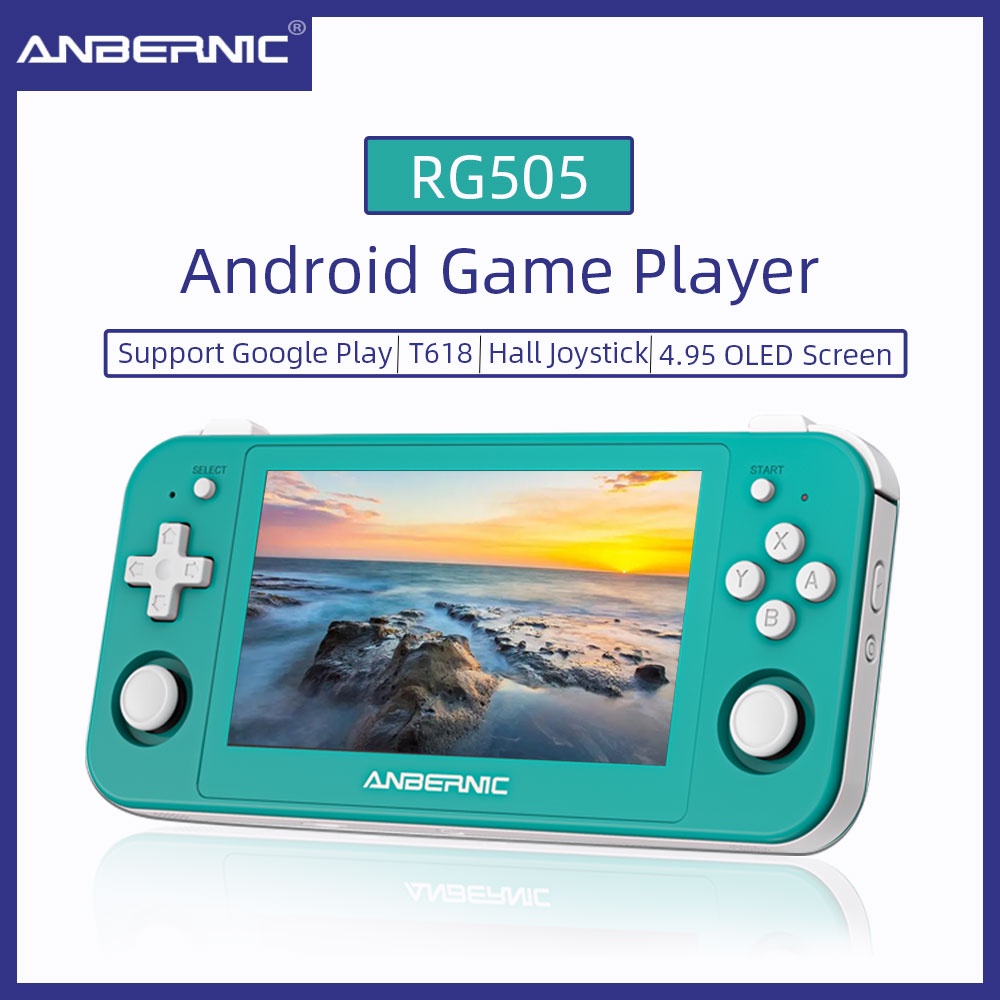 Anbernic-Tela OLED Built-in Hall Joystick Console de Jogos, Sistema Android  12, Wifi, Combate Online
