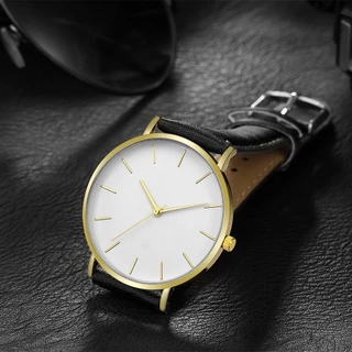 Moda Relógio De Cinto Casual Masculino Da Unisexo De Quartzo