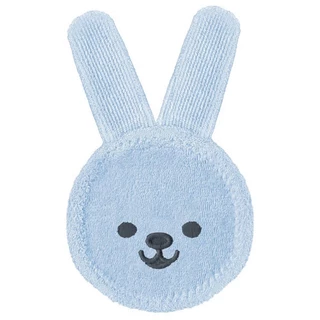 Luva Massageadora Oral Care Rabbit 0+ Azul MAM