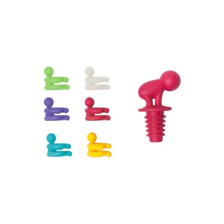 Kit De Identificadores Para Vinho Com Rolha Brinox Descomplica 7 Peças