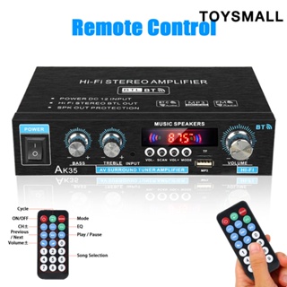 800W Amplificador De Áudio Digital Bivolt 110 220V Para Casa/Carro Bluetoofer Com Controle Remoto AK35/AK-380 Opcionais