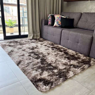 Tapete Peludo E Felpudo 1,00 X 1,50 Para Quarto E Sala