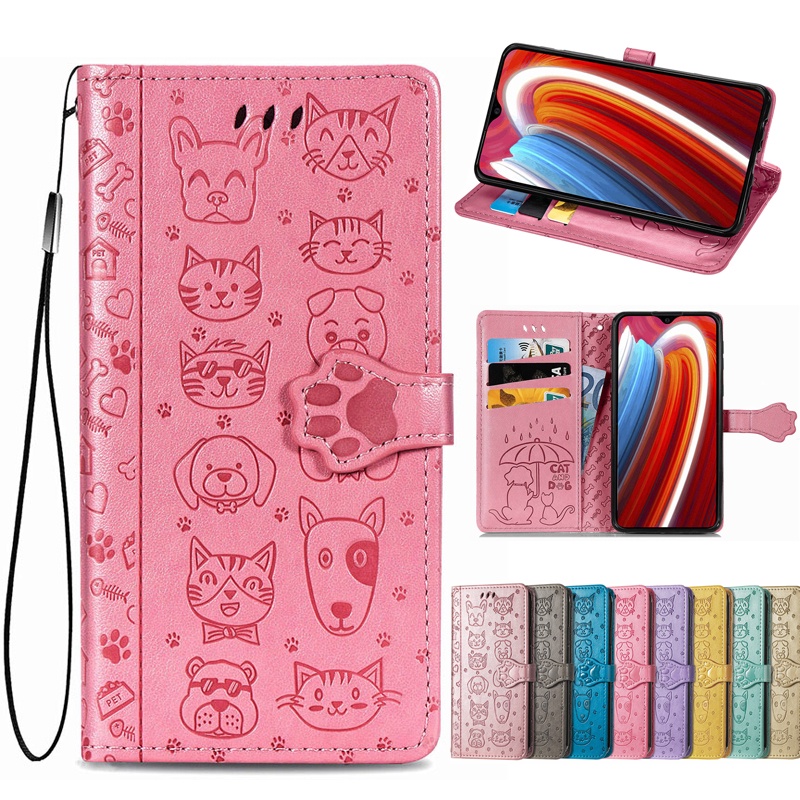 Estojo À Prova De Choque Para Carteira De Couro Xiaomi Redmi 13C 12 12C 11A A1 10C 10A 10 9T 9C Plus 5G