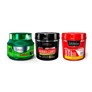 Kit Cronograma Capilar Crescimento Forever Liss em Oferta na Shopee