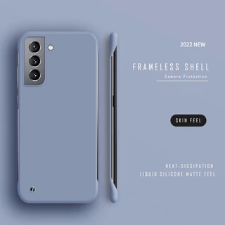 Capa Dura Fina E Para PC Sem Moldura Samsung Galaxy S21 S22 S23 Plus Ultra Nota 20 Ultra S20 S21 FE Mate