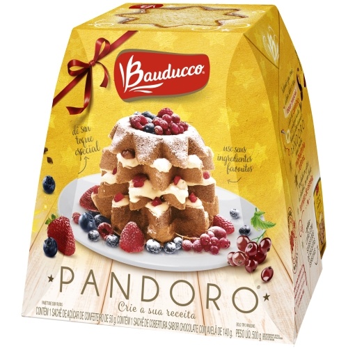 Panetone Pandoro Bauducco G Shopee Brasil