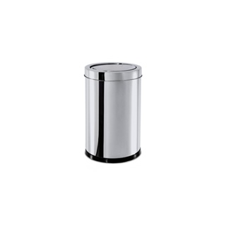 Lixeira Com Tampa Basculante Brinox Decorline 7,8 Litros Aço Inox