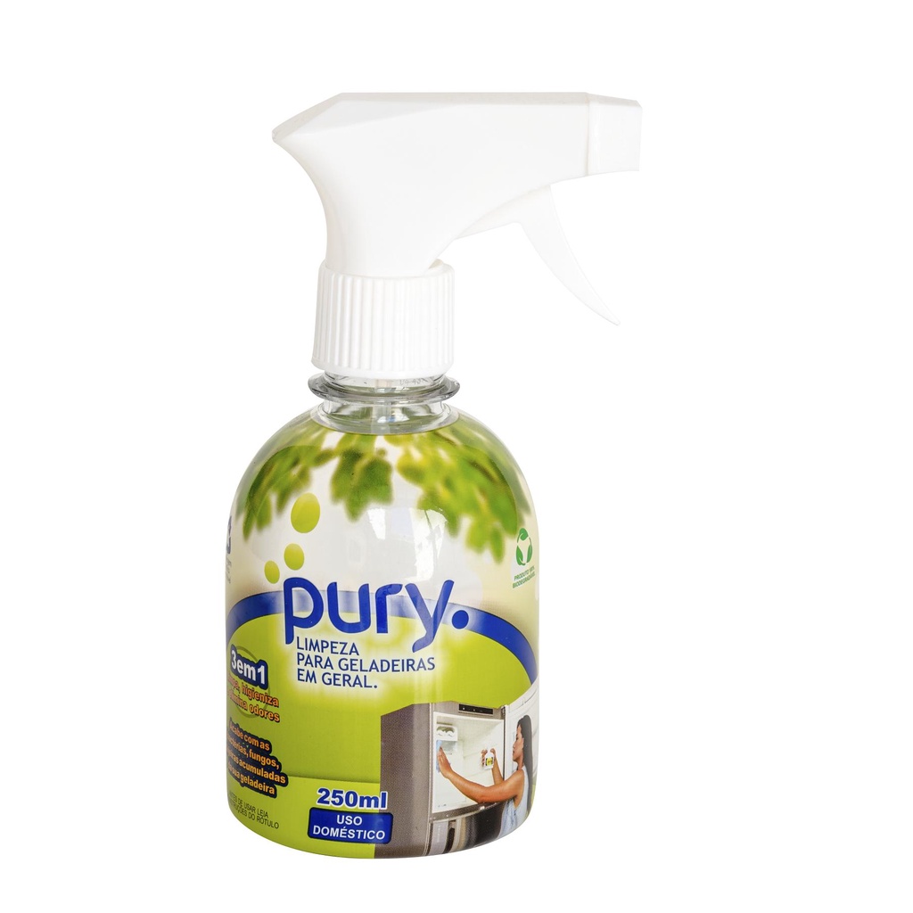 Air Pury Borrifador Limpeza Geral Higienização Geladeira e Freezer 250 ML