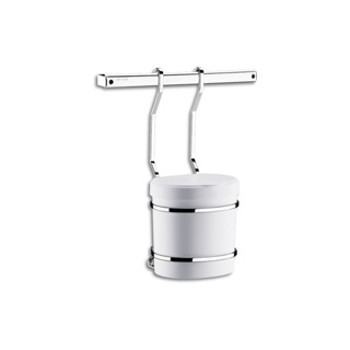 Suporte Com Lixeira Plástica Brinox Top Piatina 2,5 Litros