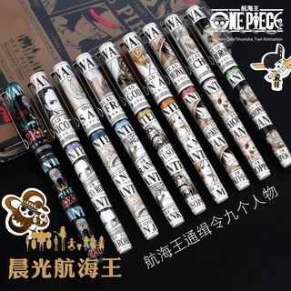 1pcs Sailing King Series Caneta Líquida Reta 0,5mm Tubo Agulha Completa De Assinatura Estudantil Preto