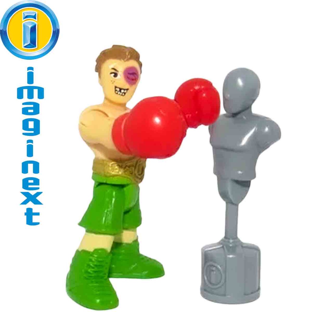 Imaginext Boneco Lutador de Boxe com Sparring FHL75 - Mattel | Shopee ...
