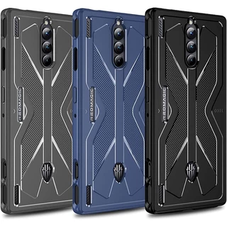 Para ZTE nubia Red Magic 8 Pro 7s 7 6s 6 6R 5s 5 3s 3 Proteção À Prova De Choque TPU Capa De Dissipação De Calor Da Caixa Do Telefone Macia