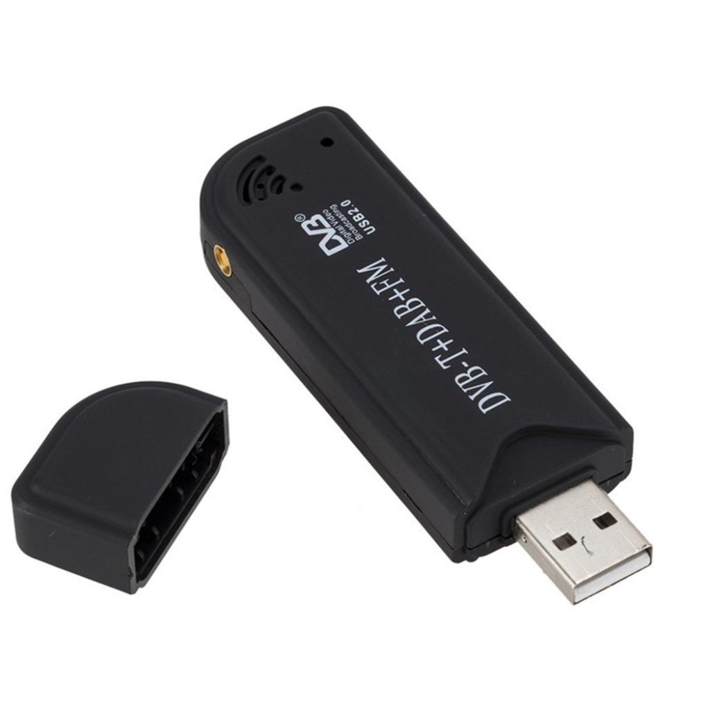 Récepteur Tuner Télévision Numérique USB RTL2832U DVB-T FM Avec Enregistrement Vidéo Temps Réel Pour Diffusion TV Radio