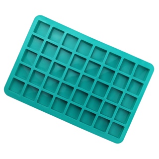 40-Cavity Square Caramel Candy Silicone Molds,Chocolate Truffles  Mold,Whiskey Ice Cube Tray,Grid Fondant Mould,Hard Candy Mold Pralines Gummy  Jelly Mold 