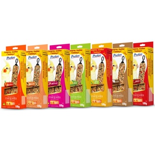 Bastão Calopsita Vários Sabores 7 Caixas Com 2 Un 50g Cada