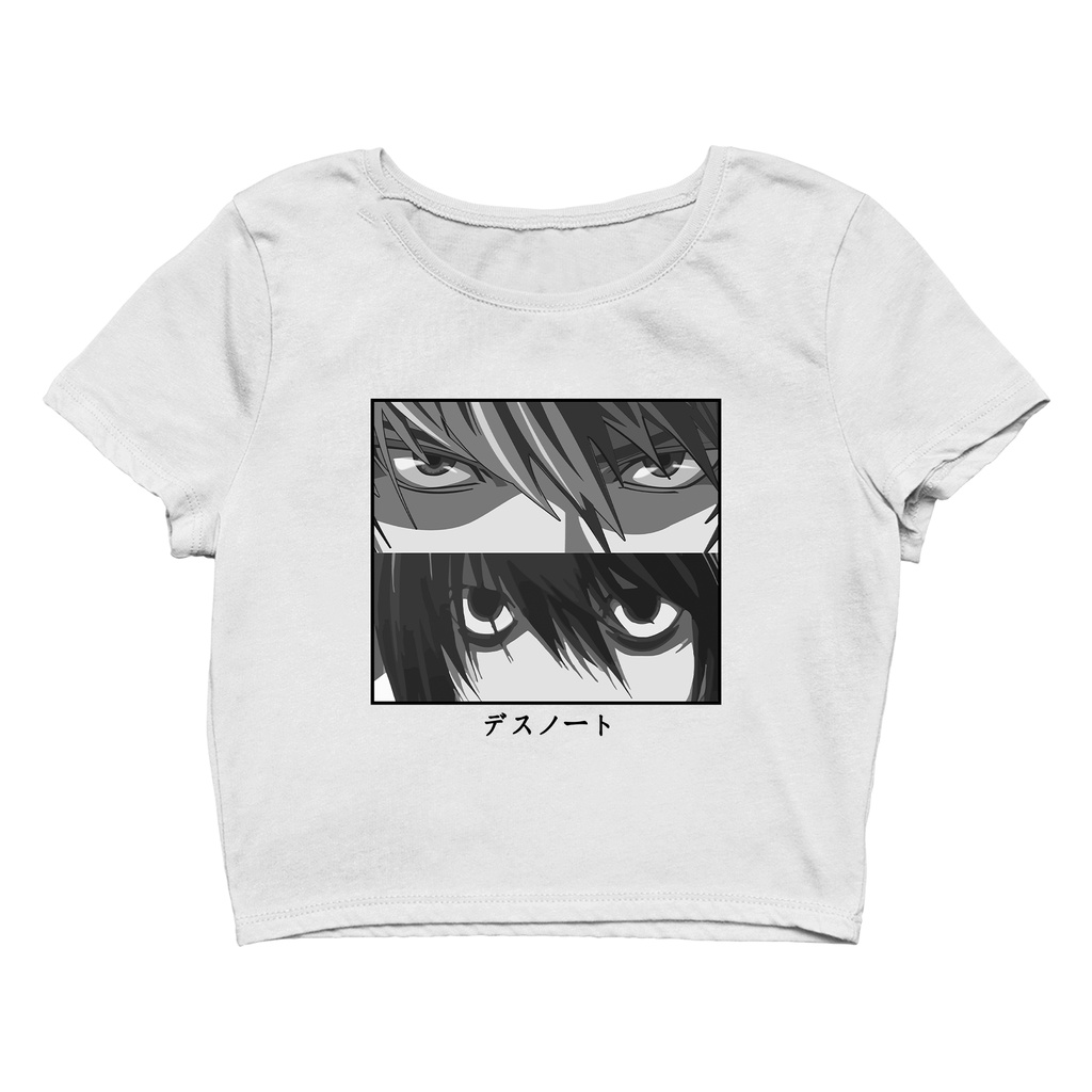 Camiseta Cropped Rivals Death Note | Shopee Brasil