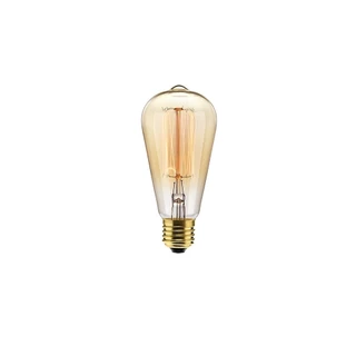 Lâmpada Elgin Filamento Carbono Quente 220V 2000K 40W - ST64 (Comprida)