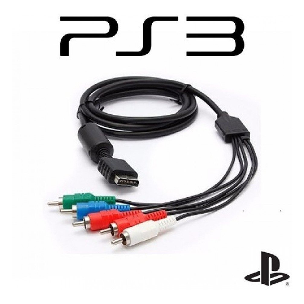 Cabo Video Componente Playstation Ps2 Ps3 Alta Definição | Shopee Brasil