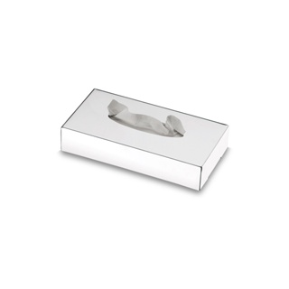 Porta Lenços De Papel Brinox Decorline 26 x 13 x 5 cm Aço Inox