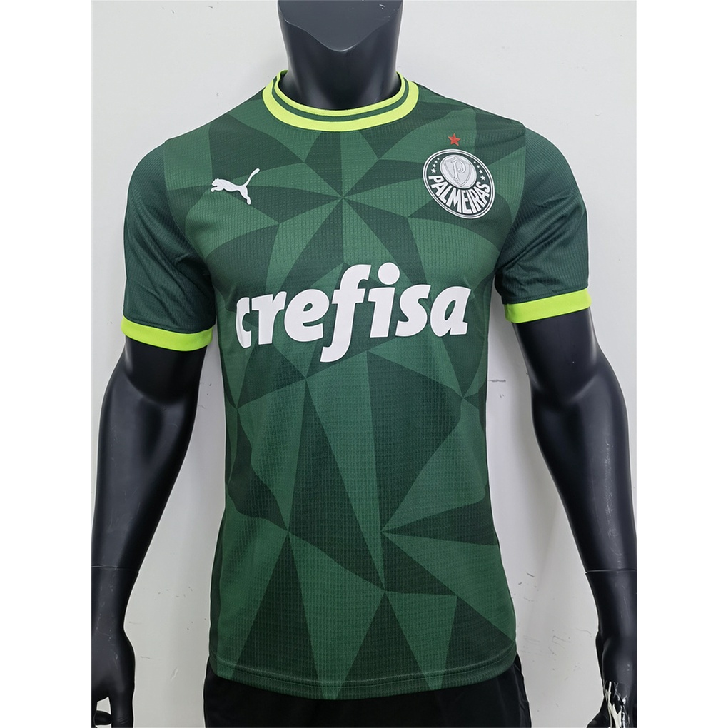 Camisa De Futebol 23/24 P-S Home Player Versão Verde Jersey Para Homens ...