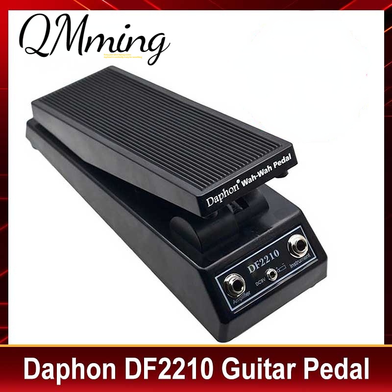 Novo Daphon DF2210 Guitarra Wah Pedal Para Tocadores De Elétrica DJ