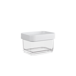Pote Clear Micro Coza 6,2 x 8 x 5 cm 100 ml Branco