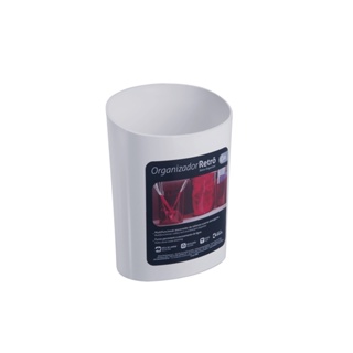 Escorredor De Talheres Coza Glass 11,7 x 8,1 x 16,2 cm Branco
