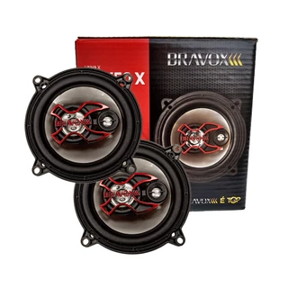 Alto Falante Triaxial Bravox B3x50x 100w Rms Par 5 Polegadas