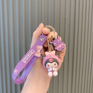 Sanrio personagens hello kitty kuromi mymelody cinnamorol chaveiro pingente  japonês cherry blossom série presente para meninas - AliExpress